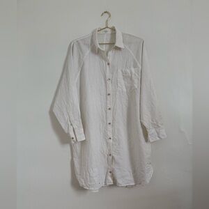 Wilfred linen blend shirt dress